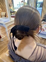 ルネッサンスヘアー ラファエロ(RAFFAELLO)&nbsp;お呼ばれヘア　カチモリヘア　タイトヘア　アップスタイル