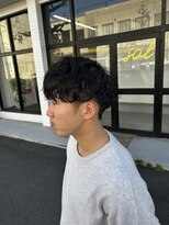 ソル(sol.)&nbsp;シャドウパーマ　メンズ