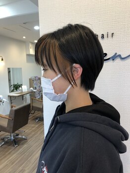 ヘアリアン(hair Lien)の写真/“シルエット”と“骨格”を重視したカットで、あなたに似合うスタイルに♪毎朝のセットが楽しくなる◎