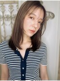 髪質改善/ココアベージュ/レイヤーカット/大人ガーリーp北浦和