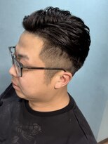 ドォート(Dote hair make)&nbsp;パーマ風七三分けショート