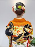 成人式着付けヘアセット