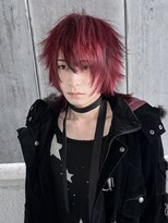 ハコ プラス(HACO+) 【Haco+】 Leo/ボルドーカラー/レイヤーカット/メンズカット/