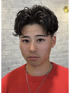 ブリーチ 静岡店(BLEACHi) 【BLEACHi稲荷】センターパート/ラルフカール/静岡メンズ