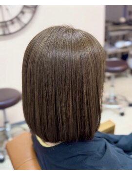 グラム 安城桜井店(gram) ボブ × オリーブベージュカラー