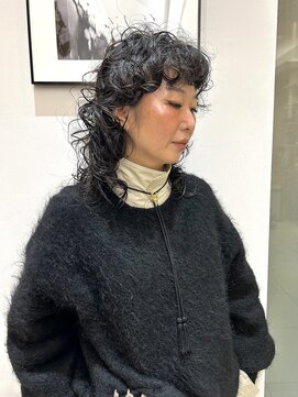 シアラ(ciala) 【清澄白河】マッシュウルフレイヤーパーマロング