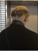 MEN’S/リバースセンターパート/ニュアンスパーマ/渋谷