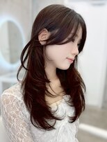 リアンバイアリュール(Lian by Allure) 顔まわりカットレイヤーカット韓国巻き