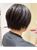 ショートボブ/丸みショート