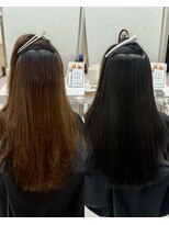 シンシア 銀座(sinsia)&nbsp;30代　縮毛矯正と艶カラーで美髪に[30代40代50代60代]