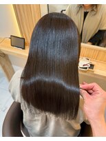 アトレ 南堀江店(attrait) 乾燥、パサつきを最小限にケアカラー髪質改善
