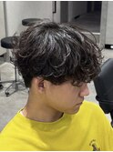 シャドウパーマルーズパーマ波巻きツイストスパイラルパーマ