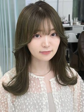 ガリカ 博多駅前(Gallica) <オバマ>ブリーチなしでつくる色落ちまで綺麗なオリーブベージュ