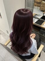 イルダバイグラッシー センター北(iluda by glassi) ボルドーカラー×ロング【伊左治】