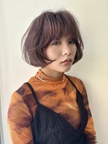 ペスカケイクリエイティブ(PESCA K-CREATIVE)&nbsp;モーヴブラウン×エアリーボブ