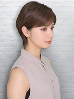 テラス 阿倍野店(TERRACE) 大人かわいいモーブカラー小顔ショート