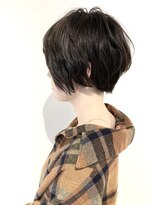 フレイムスヘアデザイン(FRAMES hair design)&nbsp;ブルーグレージュ×簡単スタイリングショートボブ