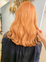 ヘア デザイン ヴェルダ(hair design Verda) 【verda】クリアオレンジ×ことりベージュ×ウォータフォール