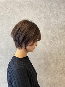 アーティス ヘア デザイン(Artis hair design) 【30代女子に】絶壁解消☆イルミナカラー×大人ショートボブ
