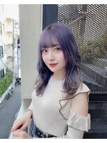 サロンドミルク 原宿(salon de MiLK)&nbsp;【salon de MiLK 原宿】ラベンダーグラデーション