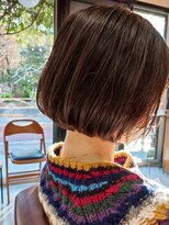 ナタン 自由が丘(NATHAN)&nbsp;フェザーバング×こなれヘア×ウェットヘア