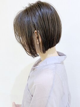 モリオフロムロンドン 松戸店(Morio from London) 【松戸　ムラマツ】前下がりショートボブ大人ショート前髪