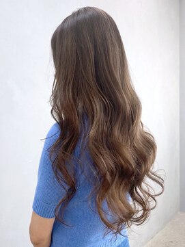 アルバム 渋谷パルコ(ALBUM) グロスグレー_グレージュカラーボブウルフ_ba307313