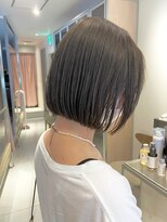 ヘアサロンガリカアオヤマ(hair salon Gallica aoyama)&nbsp;【坂本拓麻】大人かわいいぱっつんボブ/ばっさりイメチェン 青山