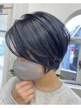 ネイビー(Navy) クールで可愛い！ショートスタイル