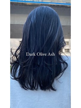 ベンジー 北上店(benji) 暗髪最強!赤味オレンジ味消しにdark olive ash