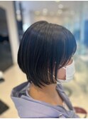 小顔効果◎愛され顔回りカット