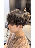 スペインカール/スパイキーショート/フェザーパーマ/波巻き