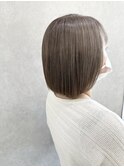 脱白髪染め×ミルクティーベージュ♪
