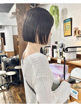 ヘアメイクエイト 丸山店(hair make No.8) ◆担当：岩切祐樹◆パッツンボブ