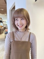 サラビューティーサイト 志免店(SARA Beauty Sight) 【福岡】20代30代 ブリーチ1回からOK！ミルクティーベージュ