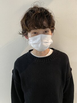 リル(LIL') ショートパーマ