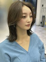 シティ(CITY)&nbsp;カーテンバング 韓国ヘア レイヤーカット