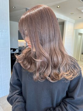 カラーズ(PRIVATE HAIR SALON COLOR'S) 【カラーリスト小栗】ハイトーン◎シアーグレージュ