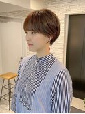 絶壁解消/ひし形/くびれ/大人ショートボブ/60代50代40代