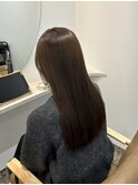 【 YUCCA 】大人可愛い20代30代オリーブブラウン/ロング