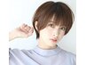 カット＋艶カラー＋内部補強TR　￥11770