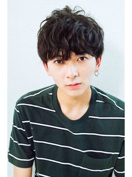 ニュイ 高槻 阪急茨木店(nui) イメチェンアンブレラカラー前髪ウェーブパーマこなれミディ