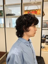 ルアウハク 梅田(LUAU Haku)&nbsp;・Mens natural perm medium・【Haku/梅田/タクノ】