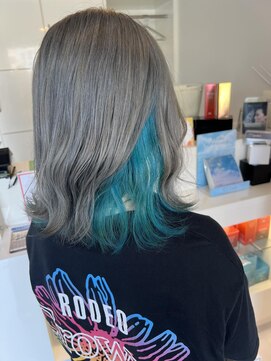 ケーアンドケー(K&K) グレー×グリーン