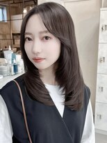 ジィルム(XELM)&nbsp;レイヤーカットミルクティーベージュケアブリーチダブルカラー