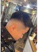 スキンフェードで漢らしく