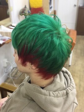 ヘアアンドメイク ゼン ヨコハマ(Hair&Make ZEN YOKOHAMA) 亀カラー＆メンズヘアセット