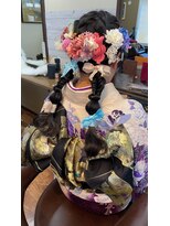 サロンドミナ(SALON DE MINA)&nbsp;ツイン編みおろし