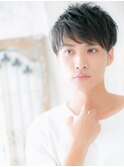 20代30代前髪パーマアースカラー大人かっこいいマッシュX南越谷