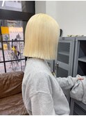 ハイトーン/ブロンド/抜きっぱなし/ハイトーンボブ